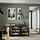 BESTÅ - storage combination with doors, dark grey/Sindvik/Stubbarp dark grey, 180x42x74 cm | IKEA Indonesia - PE914156_S1