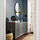 BESTÅ - kombinasi kabinet dpasang di dnding, abu-abu tua/Mörtviken abu-abu tua, 180x42x64 cm | IKEA Indonesia - PE914175_S1