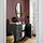 BESTÅ - kombinasi kabinet dpasang di dnding, abu-abu tua/Bergsviken hitam, 180x42x64 cm | IKEA Indonesia - PE914180_S1
