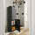 BESTÅ - wall cabinet with 2 doors, dark grey/Mörtviken dark grey, 60x22x128 cm | IKEA Indonesia - PE914232_S1