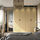 PAX/TONSTAD - wardrobe combination, white/oak veneer, 200x60x236 cm | IKEA Indonesia - PE941953_S1