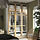 PAX/TONSTAD - wardrobe combination, white/oak veneer glass, 150x60x236 cm | IKEA Indonesia - PE941980_S1
