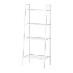 LERBERG - Shelf unit, white, 60x148 cm