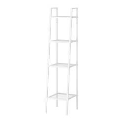 LERBERG - Shelf unit, white, 35x148 cm