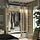 PAX/TONSTAD - wardrobe combination, white/oak veneer glass, 150x60x236 cm | IKEA Indonesia - PE942040_S1