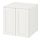 PLATSA/SMÅSTAD - cabinet, white with frame/with 1 shelf, 60x57x63 cm | IKEA Indonesia - PE788148_S1