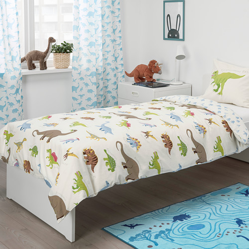 JÄTTELIK sarung duvet dan sarung bantal