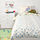 JÄTTELIK - sarung duvet dan sarung bantal, dinosaurs/putih, 150x200/50x80 cm | IKEA Indonesia - PE775659_S1