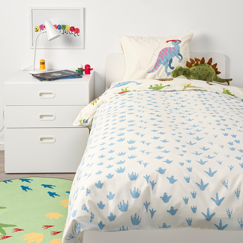 JÄTTELIK sarung duvet dan sarung bantal