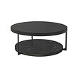 FRÖTORP - coffee table, anthracite marble effect/black glass, 88 cm | IKEA Indonesia - PE832773_S2