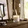 TOFSTÄRNA scented candle in glass, 2 wicks