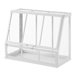 ÅKERBÄR - Greenhouse, in/outdoor/white, 45 cm