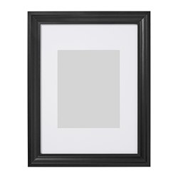 EDSBRUK - Frame, black stained, 30x40 cm