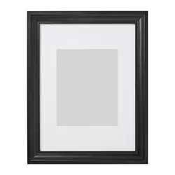 EDSBRUK - Frame, black stained, 30x40 cm