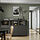 BESTÅ - storage combination with doors, dark grey Lappviken/Sindvik dark grey, 180x42x112 cm | IKEA Indonesia - PE914403_S1