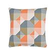 SVARTHÖ - Cushion cover, orange/multicolour, 50x50 cm