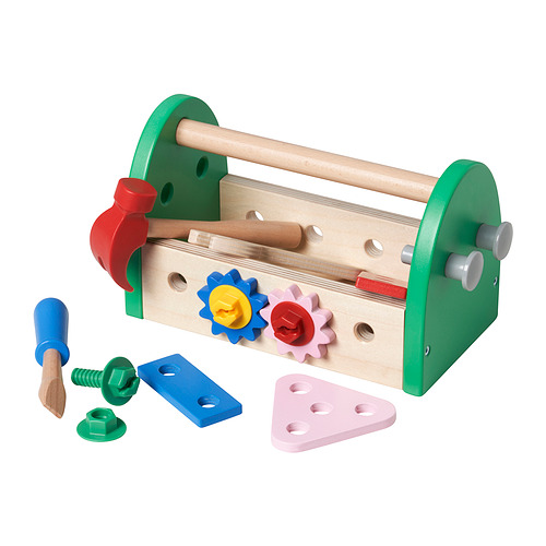 BLOMFLUGA 13-piece toy tool set