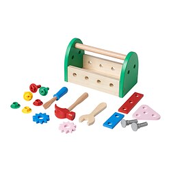 BLOMFLUGA - 13-piece toy tool set