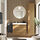 ÄNGSJÖN - kabinet tinggi dengan pintu, efek kayu oak, 40x35x195 cm | IKEA Indonesia - PE914426_S1