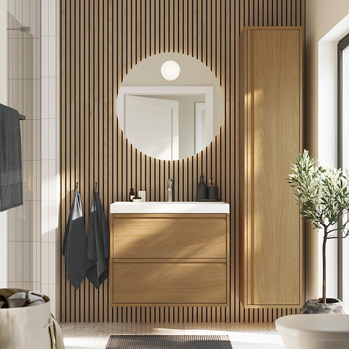 ÄNGSJÖN meja wastafel dengan laci