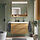BACKSJÖN/ÄNGSJÖN - mj wstfl dg lc/wstfl/keran, efek kayu oak, 100x48x69 cm | IKEA Indonesia - PE914434_S1