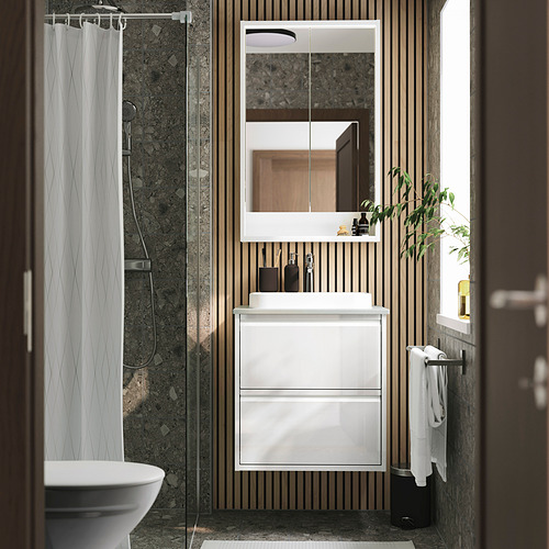 BACKSJÖN/ÄNGSJÖN wash-stnd w drawers/wash-basin