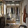 PAX/TONSTAD - wardrobe combination, white/oak veneer glass, 150x60x236 cm | IKEA Indonesia - PE942383_S1