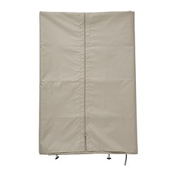 HIMMELSÖ - Tirai untuk gazebo, abu-abu krem