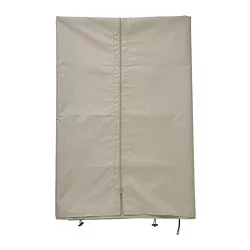 HIMMELSÖ - Tirai untuk gazebo, abu-abu krem