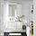 ÄNGSJÖN - wall cabinet with door, high-gloss white, 40x15x95 cm | IKEA Indonesia - PE914528_S1