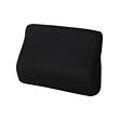 BORTBERG - Lumbar cushion, black, 31x23 cm
