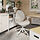 HATTEFJÄLL - kursi kantor dgn sndrn tangan, Gunnared krem/putih | IKEA Indonesia - PE874806_S1
