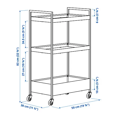 NISSAFORS Measurement Illustration