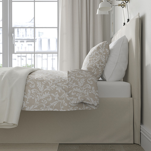 TÄRNKULLEN upholstered bed frame