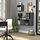 EKET - wall-mounted cabinet combination, dark grey, 105x35x120 cm | IKEA Indonesia - PE942767_S1