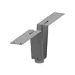 BESTÅ - supporting leg, grey, 10 cm | IKEA Indonesia - PE691375_S2