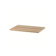 KOMPLEMENT - Shelf, white stained oak effect, 50x35 cm
