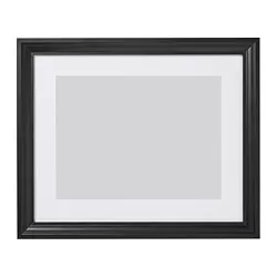 EDSBRUK - Frame, black stained, 40x50 cm