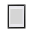 EDSBRUK - Frame, black stained, 50x70 cm