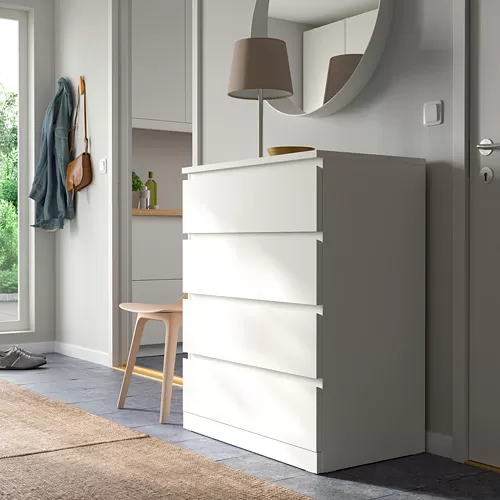 MALM lemari 4 laci