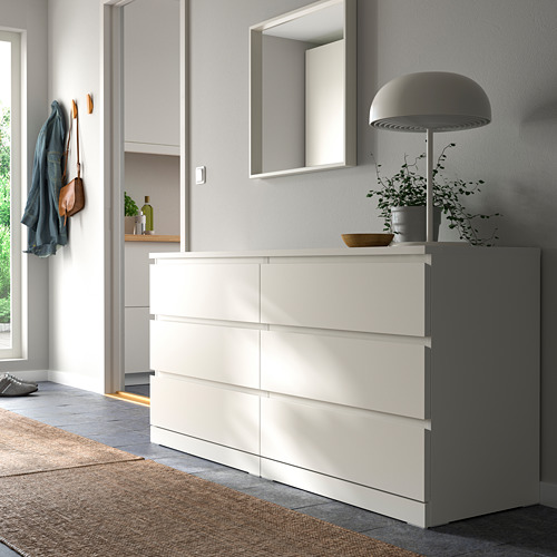 MALM lemari 6 laci