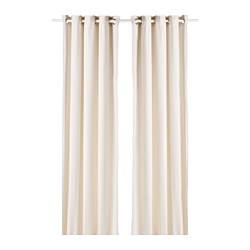 beige curtain