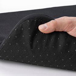 STAGGSTARR - Chair pad, black, 36x36x2.5 cm