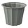 BUSKVERK - pot tanaman, dalam/luar ruang abu-abu, 9 cm | IKEA Indonesia - PE914802_S1