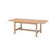KARSKÄR - meja yang dapat dipanjangkan, kayu karet, 160/220x90 cm | IKEA Indonesia - E1013900_S2