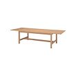 KARSKÄR - meja yang dapat dipanjangkan, kayu karet, 240/300x100 cm | IKEA Indonesia - E1013902_S2