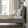 SAGESUND - upholstered bed frame, Diseröd brown/Luröy, 120x200 cm | IKEA Indonesia - PE888928_S1