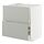 METOD/MAXIMERA - kbnet dsar bk cc+2 bgn dpn/2lc, putih/Havstorp abu-abu muda, 80x60x80 cm | IKEA Indonesia - PE943555_S1