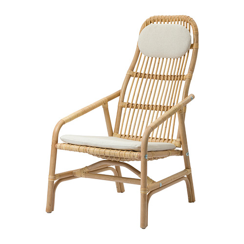 SALNÖ/GRYTTOM armchair with cushion