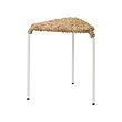 JUTEBODA - Stool, natural/white